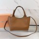 Replica di alta qualità Borsa Tote Miu Miu hammered marrone Replica perfetta Borsa Tote Miu Miu hammered marrone Imitazione Fake