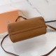 Replica di alta qualità Borsa Tote Miu Miu hammered marrone Replica perfetta Borsa Tote Miu Miu hammered marrone Imitazione Fake