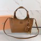 Replica di alta qualità Borsa Tote Miu Miu hammered marrone Replica perfetta Borsa Tote Miu Miu hammered marrone Imitazione Fake
