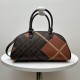 Replica di lusso Borsa da bowling Burberry Highlands media nera Replica perfetta Borsa da bowling Burberry Highlands media nera Imitazione Falsa