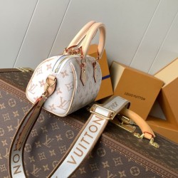 Replica perfetta Borsa Speedy 18 LV M24606 M46970 M24474 Bianco Imitazione Falsa