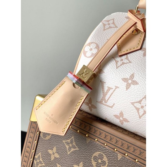 Replica perfetta Borsa Speedy 18 LV M24606 M46970 M24474 Bianco Imitazione Falsa