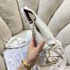 Replica di lusso Borsa shopping Chanel 26A AS6392 bianca Apertura a forma V Replica perfetta Borsa shopping Chanel 26A AS6392 bianca Apertura a forma V Imitazione Falsa