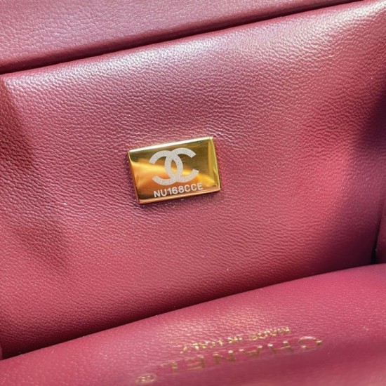 Replica di lusso Borsa shopping Chanel 26A AS6392 bianca Apertura a forma V Replica perfetta Borsa shopping Chanel 26A AS6392 bianca Apertura a forma V Imitazione Falsa