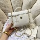 Replica perfetta Borsa Chanel AS5347 Vanity con catena 23cm Bianco Imitazione Falsa