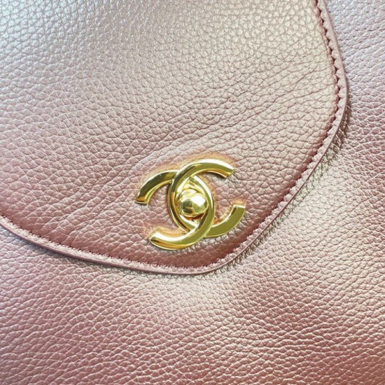 Replica di lusso Borsa tote Chanel AS6245 Super bordeaux Replica perfetta Borsa tote Chanel AS6245 Super bordeaux Imitazione Falsa