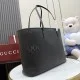 Replica di lusso Borsa tote grande Gucci 874745 Tribeca con perforazioni nera Replica perfetta Borsa tote grande Gucci 874745 Tribeca con perforazioni nera Imitazione Falsa