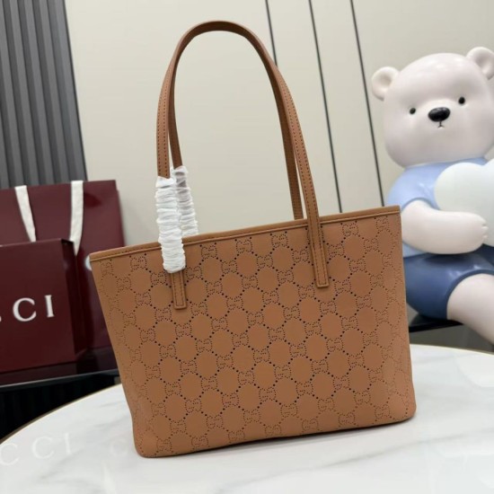 Replica di lusso Borsa tote Gucci 875236 Tribeca con perforazioni giallo terroso Replica perfetta Borsa tote Gucci 875236 Tribeca con perforazioni giallo terroso Imitazione Falsa