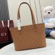 Replica di lusso Borsa tote Gucci 875236 Tribeca con perforazioni giallo terroso Replica perfetta Borsa tote Gucci 875236 Tribeca con perforazioni giallo terroso Imitazione Falsa