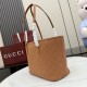 Replica di lusso Borsa tote Gucci 875236 Tribeca con perforazioni giallo terroso Replica perfetta Borsa tote Gucci 875236 Tribeca con perforazioni giallo terroso Imitazione Falsa