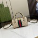 Replica perfetta Borsa Mini Boston Gucci Ophidia 781490 avena Imitazione Falsa