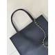 Replica di lusso Borsa shopping verticale piccola Chanel AS6452 Nero Replica perfetta Borsa shopping verticale piccola Chanel AS6452 Nero Imitazione Falsa