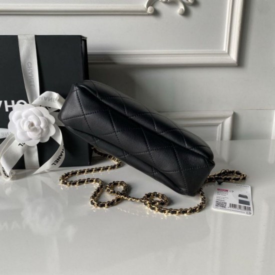 Replica di lusso Borsa a tracolla Chanel 26S AS6255 Nero Replica perfetta Borsa a tracolla Chanel 26S AS6255 Nero Imitazione Falsa