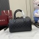 Replica di lusso Borsa Gucci Boston media con emblema GG 848886 Nero Replica perfetta Borsa Gucci Boston media con emblema GG 848886 Nero Imitazione Falsa