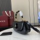 Replica di lusso Borsa Gucci Bamboo Diva 827750 nera Replica perfetta Borsa Gucci Bamboo Diva 827750 nera Imitazione Falsa