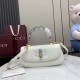 Replica di lusso Borsa Gucci Bamboo Diva 827750 Bianca Replica perfetta Borsa Gucci Bamboo Diva 827750 Bianca Imitazione Falsa
