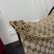 Replica perfetta Borsa a tracolla Gucci Lady Lunetta Chain A0060A Marrone Imitazione Falsa