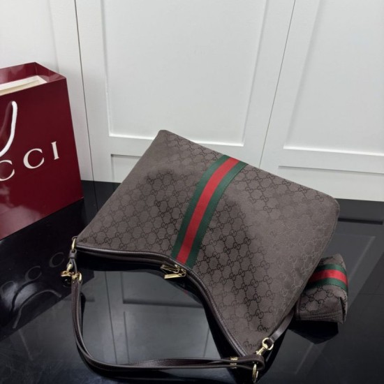 Replica di lusso Borsa tote grande Gucci Giglio A008NS tela GG bordeaux Replica perfetta Borsa tote grande Gucci Giglio A008NS tela GG bordeaux Imitazione Falsa