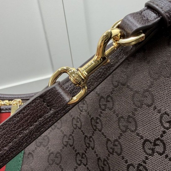 Replica di lusso Borsa tote grande Gucci Giglio A008NS tela GG bordeaux Replica perfetta Borsa tote grande Gucci Giglio A008NS tela GG bordeaux Imitazione Falsa