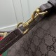 Replica di lusso Borsa tote grande Gucci Giglio A008NS tela GG bordeaux Replica perfetta Borsa tote grande Gucci Giglio A008NS tela GG bordeaux Imitazione Falsa