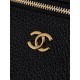 Replica di lusso Beauty case grande Chanel Métiers d'art con catena AP5437 Nero Replica perfetta Beauty case grande Chanel Métiers d'art con catena AP5437 Nero Imitazione Falsa