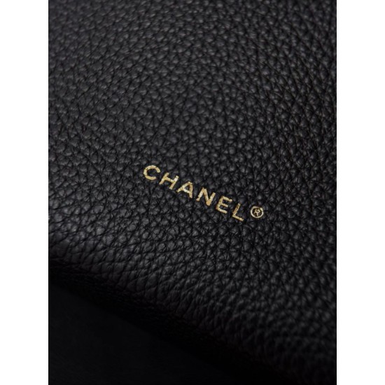Replica di lusso Beauty case grande Chanel Métiers d'art con catena AP5437 Nero Replica perfetta Beauty case grande Chanel Métiers d'art con catena AP5437 Nero Imitazione Falsa