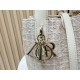 Replica di lusso Borsa tote verticale Dior Tweed Toujours motivo Cannage rosa Replica perfetta Borsa tote verticale Dior Tweed Toujours motivo Cannage rosa Imitazione Falsa