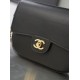 Replica di lusso Borsa Chanel Mini Flap con manico superiore AS6424 Nero Replica perfetta Borsa Chanel Mini Flap con manico superiore AS6424 Nero Imitazione Falsa