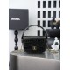 Replica di lusso Mini borsa a tracolla Chanel stampa coccodrillo AS6424 Nero Replica perfetta Mini borsa a tracolla Chanel stampa coccodrillo AS6424 Nero Imitazione Falsa