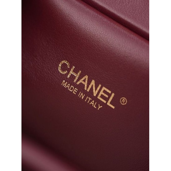 Replica perfetta Borsa triangolare trapuntata Chanel AS6392 nera Imitazione Falsa