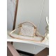 Replica di lusso borsa media LVSIDE TRUNK M2A145 in jacquard bianco Replica perfetta borsa media LVSIDE TRUNK M2A145 in jacquard bianco Imitazione Falsa
