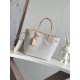 Replica di lusso Borsa Louis Vuitton Neverfull MM M2A381 jacquard bianco Replica perfetta Borsa Louis Vuitton Neverfull MM M2A381 jacquard bianco Imitazione Falsa