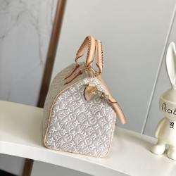 Replica perfetta Borse LV Speedy Soft 30 M28479 163 chip dinamico Imitazione Falsa