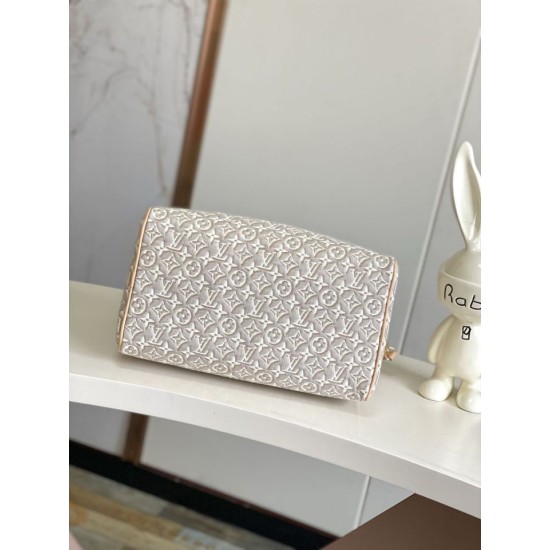 Replica perfetta Borse LV Speedy Soft 30 M28479 163 chip dinamico Imitazione Falsa