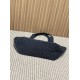 Replica AAA Borsa tote Icare YSL Saint Laurent con intreccio rafia Nero Replica Perfetta Borsa tote Icare YSL Saint Laurent con intreccio rafia Nero Imitazione Falsa