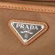 Replica AAA Borsa tote Prada Re-Edition 1978 Re-Nylon Saffiano marrone Replica Perfetta Borsa tote Prada Re-Edition 1978 Re-Nylon Saffiano marrone Imitazione Falsa