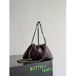 Replica Perfetta Pochette Notte Bottega Veneta Dustbag Borgogna Imitazione Falsa
