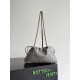 Replica Perfetta Pochette Notte Bottega Veneta Dustbag Grigio Imitazione Falsa