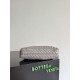 Replica Perfetta Pochette Notte Bottega Veneta Dustbag Grigio Imitazione Falsa