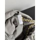 Replica Perfetta Pochette Notte Bottega Veneta Dustbag Grigio Imitazione Falsa