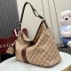 Replica AAA Borsa tote grande Gucci Giglio A008NS tela GG marrone Replica Perfetta Borsa tote grande Gucci Giglio A008NS tela GG marrone Imitazione Falsa