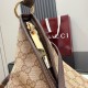 Replica AAA Borsa tote grande Gucci Giglio A008NS tela GG marrone Replica Perfetta Borsa tote grande Gucci Giglio A008NS tela GG marrone Imitazione Falsa
