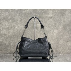 Replica AAA Borsa a secchiello Balenciaga Le City nera Replica Perfetta Borsa a secchiello Balenciaga Le City nera Imitazione Falsa