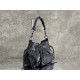 Replica AAA Borsa a secchiello Balenciaga Le City nera Replica Perfetta Borsa a secchiello Balenciaga Le City nera Imitazione Falsa