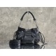 Replica AAA Borsa a secchiello Balenciaga Le City nera Replica Perfetta Borsa a secchiello Balenciaga Le City nera Imitazione Falsa