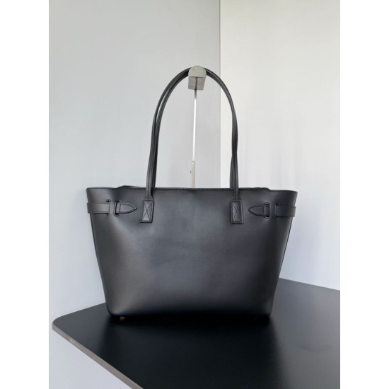 Replica AAA Borsa tote media Balenciaga Bel Air nera Replica Perfetta Borsa tote media Balenciaga Bel Air nera Imitazione Falsa