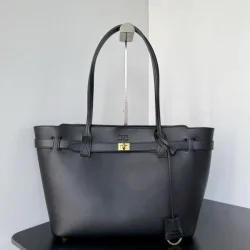 Replica Perfetta Borsa tote media Balenciaga Bel Air nera Imitazione Falsa