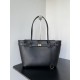 Replica AAA Borsa tote media Balenciaga Bel Air nera Replica Perfetta Borsa tote media Balenciaga Bel Air nera Imitazione Falsa