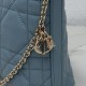 Replica AAA Pochette Dior Travel Nomad S2613 blu Replica Perfetta Pochette Dior Travel Nomad S2613 blu Imitazione Falsa