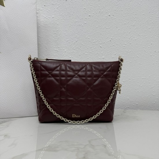 Replica AAA Pochette Dior Travel Nomad S2613 Borgogna Replica Perfetta Pochette Dior Travel Nomad S2613 Borgogna Imitazione Falsa